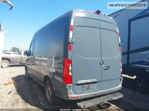 WD4PF0CD7KP070218 — 2019 Mercedes Sprinter, фото 3 с аукциона IAAI 28.10.2026, Правый бок