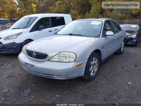1MEFM55SX3A629106 — 2003 Mercury Sable, photo 3 from IAAI, No