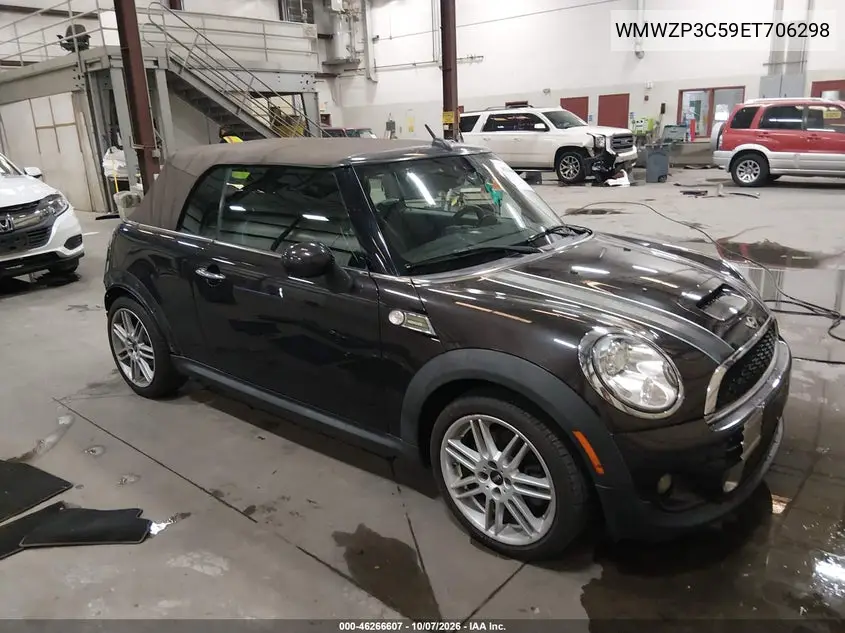 2014 Mini Convertible Cooper S VIN WMWZP3C59ET706298 фото 2