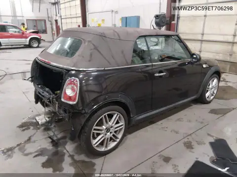 2014 Mini Convertible Cooper S VIN WMWZP3C59ET706298 фото 5
