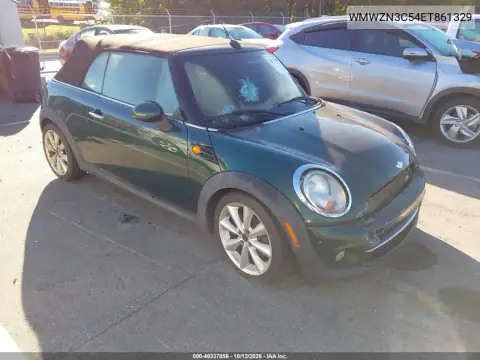 WMWZN3C54ET861329 — 2014 MINI Convertible, Engine fire, before-repair photos