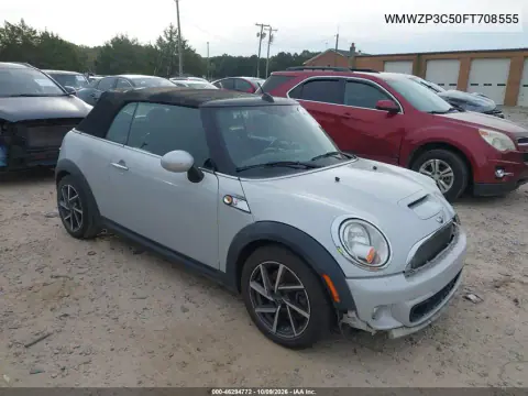 WMWZP3C50FT708555 — 2015 MINI Convertible, Передняя часть, фото до ремонта
