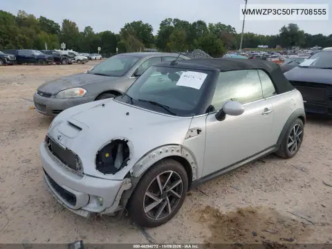 2015 Mini Convertible Cooper S VIN WMWZP3C50FT708555 фото 3