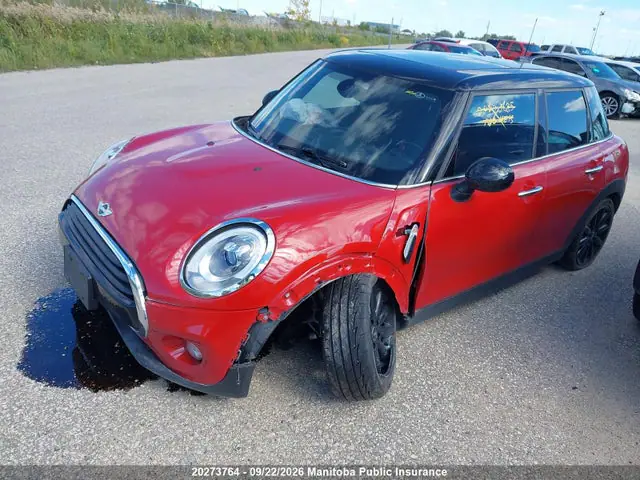 WMWXU1C55G2D11860 — 2016 MINI Cooper, photo 2 from IAAI 29.09.2026, Left front