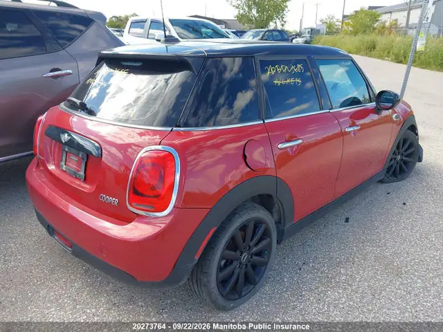 WMWXU1C55G2D11860 — 2016 MINI Cooper, photo 4 from IAAI 29.09.2026, Left front
