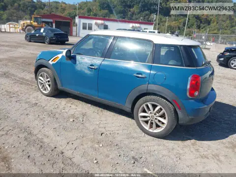 2012 Mini Cooper Countryman VIN WMWZB3C54CWM29635 фото 4