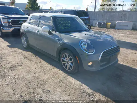 WMWXU1C58K2J02120 — 2019 MINI Hatch, Задняя часть, фото до ремонта