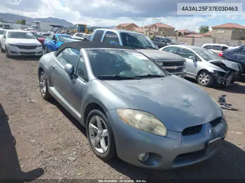 4A3AL25F37E030463 — 2007 Mitsubishi Eclipse, Естественный износ, фото до ремонта