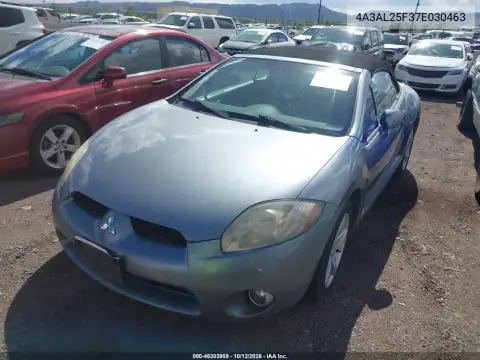 4A3AL25F37E030463 — 2007 Mitsubishi Eclipse, фото 2 с аукциона IAAI 20.10.2026, Естественный износ