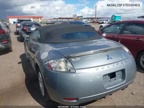 4A3AL25F37E030463 — 2007 Mitsubishi Eclipse, фото 3 с аукциона IAAI 20.10.2026, Естественный износ