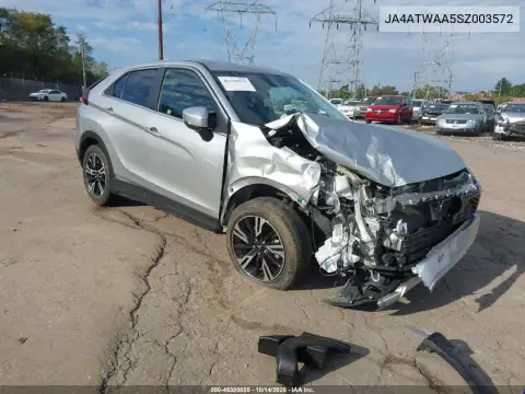 JA4ATWAA5SZ003572 — 2025 Mitsubishi Eclipse, ПЕРЕДНЯЯ ЧАСТЬ, фото до ремонта