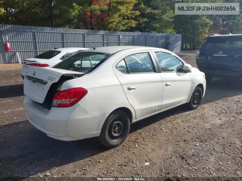 2017 Mitsubishi Mirage G4 Es VIN ML32F3FJ3HH002656 фото 5