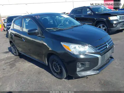 ML32AUHJ3MH012535 — 2021 Mitsubishi Mirage, Delantera izquierda, fotos antes de reparar