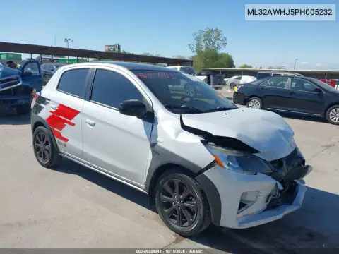ML32AWHJ5PH005232 — 2023 Mitsubishi Mirage, Лівий бік, фото до ремонту