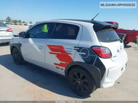 ML32AWHJ5PH005232 — 2023 Mitsubishi Mirage, фото 4 з IAAI, Лівий бік