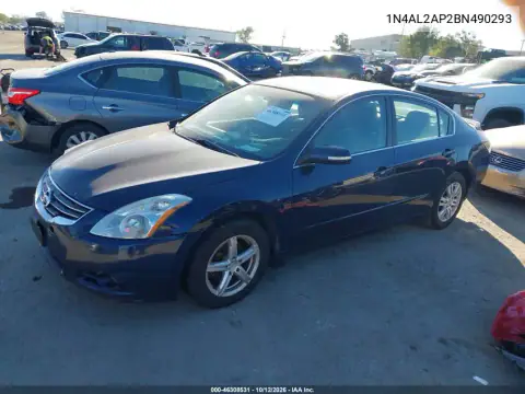 1N4AL2AP2BN490293 — 2011 Nissan Altima, photo 3 from IAAI 20.10.2026, Normal wear