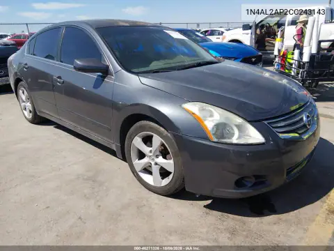 2012 Nissan Altima 2.5 S VIN 1N4AL2AP2CC243143 фото 1