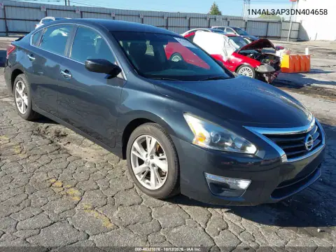 1N4AL3AP3DN404658 — 2013 Nissan Altima, Left rear, before-repair photos