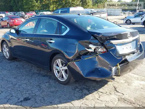 1N4AL3AP3DN404658 — 2013 Nissan Altima, photo 4 from IAAI, Left rear