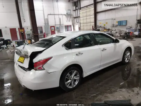 2015 Nissan Altima 2.5 Sl VIN 1N4AL3AP5FN366935 фото 5