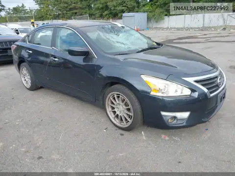 1N4AL3AP8FC227992 — 2015 Nissan Altima, фото 2 с аукциона IAAI, Передняя и задняя части