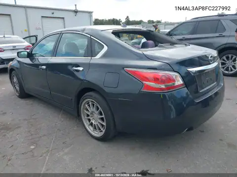 1N4AL3AP8FC227992 — 2015 Nissan Altima, фото 4 с аукциона IAAI, Передняя и задняя части