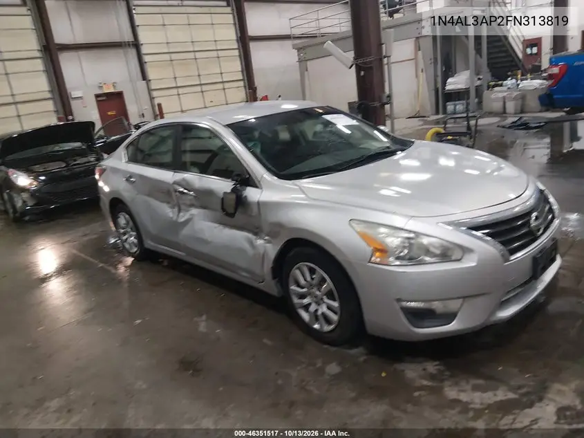 1N4AL3AP2FN313819 — 2015 Nissan Altima, фото 2 с аукциона IAAI, Правый бок