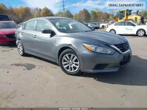 1N4AL3AP6HC474897 — 2017 Nissan Altima, Задня частина, фото до ремонту