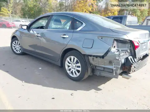 1N4AL3AP6HC474897 — 2017 Nissan Altima, Parte trasera, fotos antes de reparar