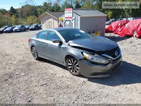 2017 Nissan Altima 2.5 Sv VIN 1N4AL3AP9HC245498 фото 1