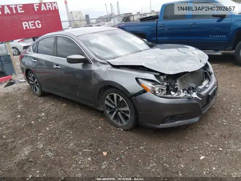 1N4BL3AP2HC202657 — 2017 Nissan Altima, ПЕРЕДНЯЯ ЧАСТЬ, фото до ремонта