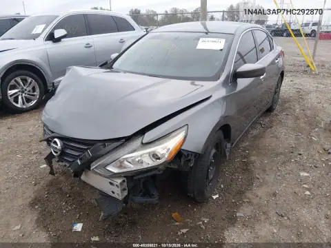 1N4AL3AP7HC292870 — 2017 Nissan Altima, foto 2 de IAAI, Parte delantera