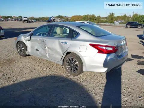1N4AL3AP6HC139929 — 2017 Nissan Altima, фото 3 с аукциона IAAI, левый бок