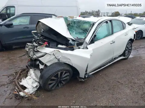 1N4AL3AP5HC149335 — 2017 Nissan Altima, photo 2 from IAAI, All-over damage