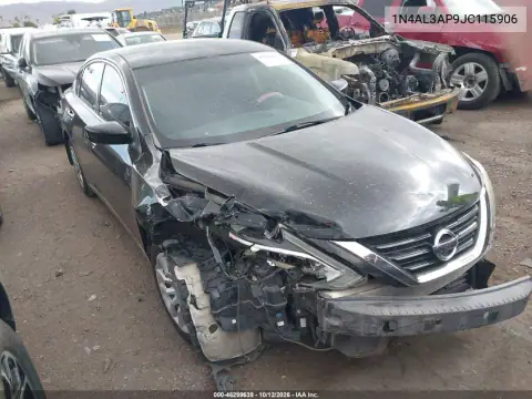 1N4AL3AP9JC115906 — 2018 Nissan Altima, Front end, before-repair photos