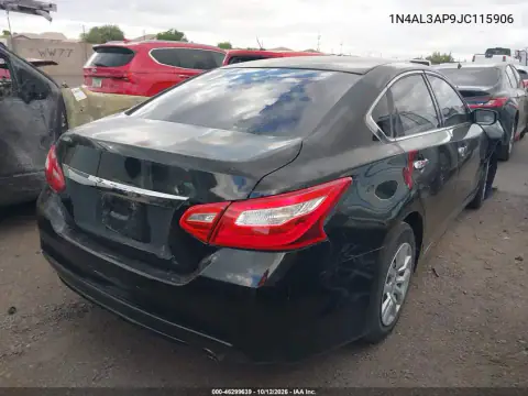 1N4AL3AP9JC115906 — 2018 Nissan Altima, photo 5 from IAAI, Front end