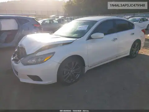 1N4AL3AP3JC479948 — 2018 Nissan Altima, ფოტო 3, IAAI, დაზიანება ყველა მხრიდან
