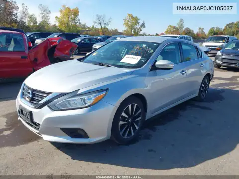 1N4AL3AP0JC105037 — 2018 Nissan Altima, foto 3 de IAAI, Parte trasera