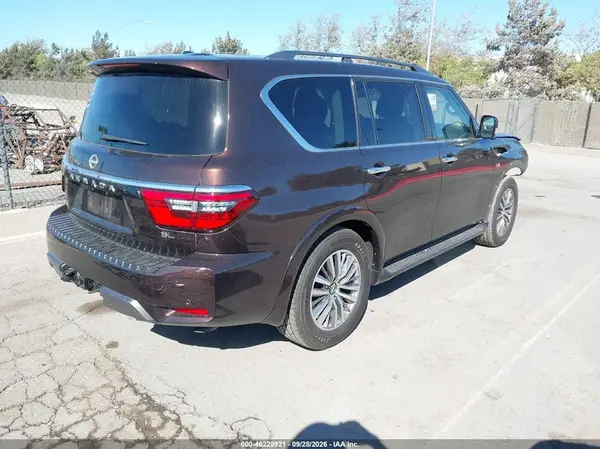 JN8AY2BAXM9372353 — 2021 Nissan Armada, photo 4 from IAAI, Front end