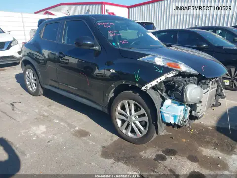 JN8AF5MR5CT100529 — 2012 Nissan Juke, Передняя часть, фото до ремонта