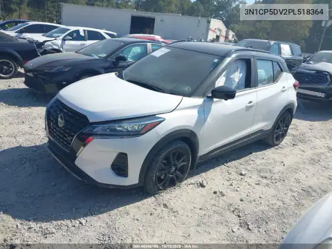 3N1CP5DV2PL518364 — 2023 Nissan Kicks, zdjęcie 3 z IAAI, Uszkodzenia dookoła