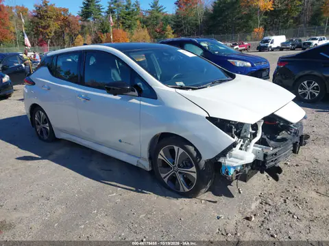 1N4AZ1CP1JC315744 — 2018 Nissan Leaf, ПЕРЕДНЯЯ ЧАСТЬ, фото до ремонта