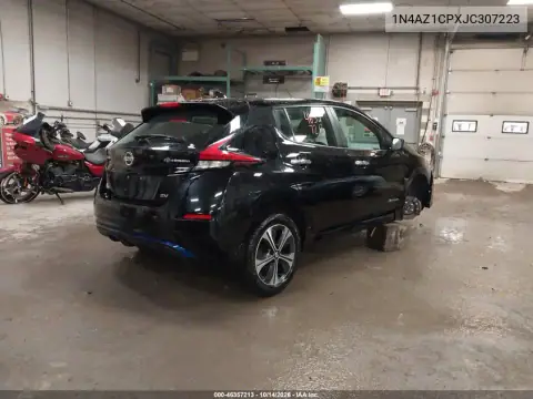 1N4AZ1CPXJC307223 — 2018 Nissan Leaf, фото 4 з IAAI, Правий бік