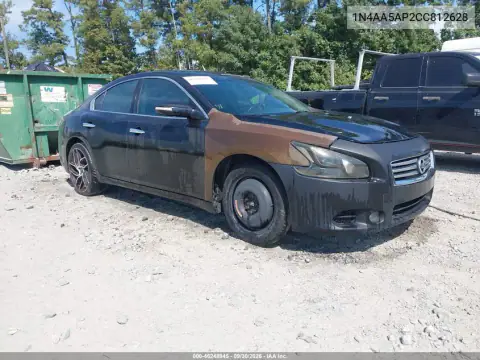 1N4AA5AP2CC812628 — 2012 Nissan Maxima, Естественный износ, фото до ремонта