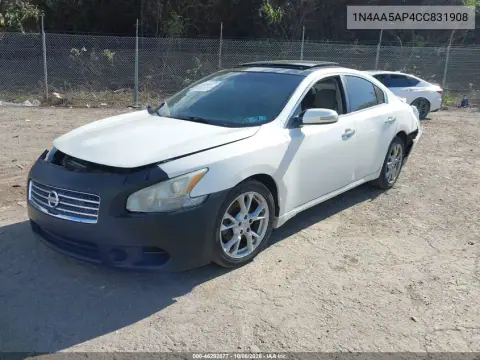 2012 Nissan Maxima 3.5 Sv VIN 1N4AA5AP4CC831908 фото 2