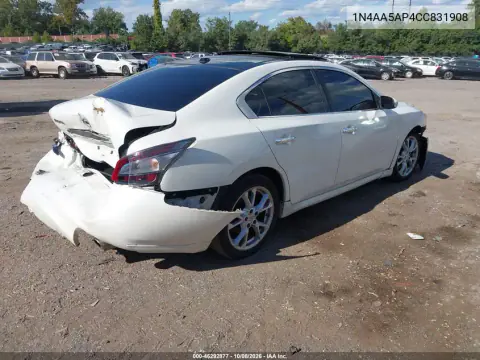 2012 Nissan Maxima 3.5 Sv VIN 1N4AA5AP4CC831908 фото 4