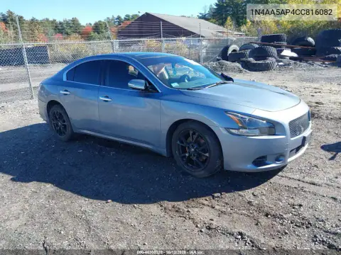 1N4AA5AP4CC816082 — 2012 Nissan Maxima, Lewy bok, zdjęć przed naprawą