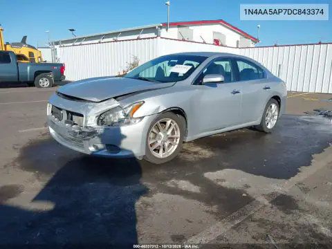 1N4AA5AP7DC843374 — 2013 Nissan Maxima, zdjęcie 3 z IAAI, Przód