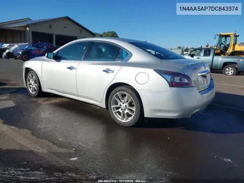 1N4AA5AP7DC843374 — 2013 Nissan Maxima, zdjęcie 4 z IAAI, Przód