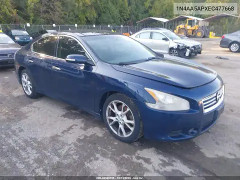 1N4AA5APXEC477668 — 2014 Nissan Maxima, Естественный износ, фото до ремонта